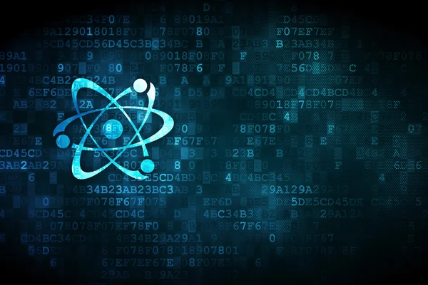 Science concept: Molecule on digital background — Stock Photo, Image