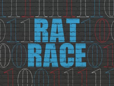 Ekonomi kavramı: keşmekeş duvar arka plan üzerinde