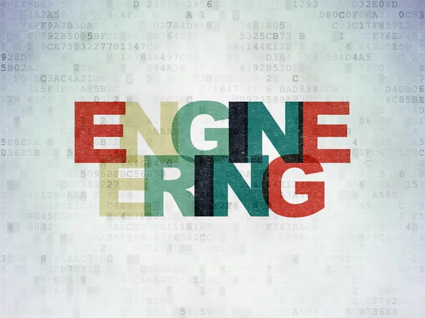 Science concept: Engineering on Digital Paper background — ストック写真