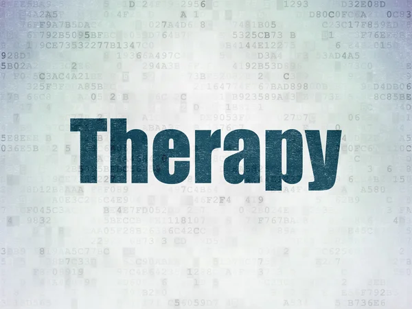 Healthcare concept: Therapy on Digital Paper background — ストック写真