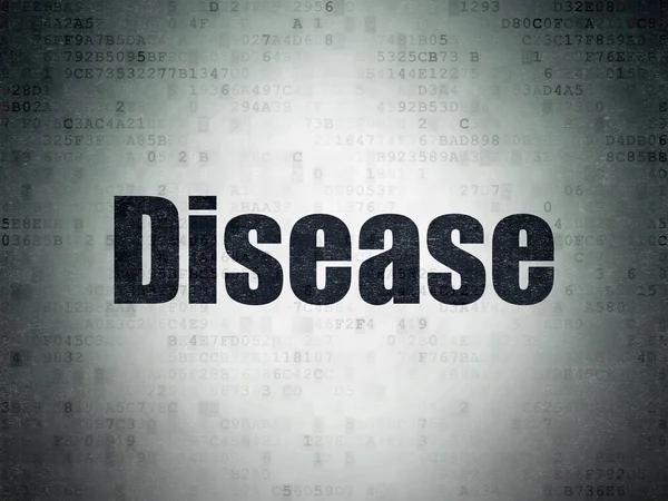 Healthcare concept: Disease on Digital Paper background — Φωτογραφία Αρχείου