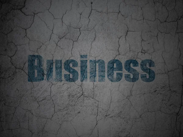 Finance koncept: Business på grunge vägg bakgrund — Stockfoto