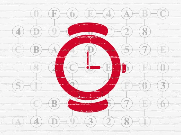 시간 개념: 배경 벽 시계 — 스톡 사진