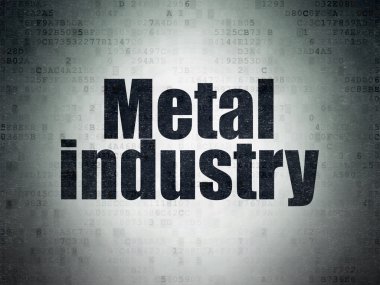 Industry concept: Metal Industry on Digital Paper background