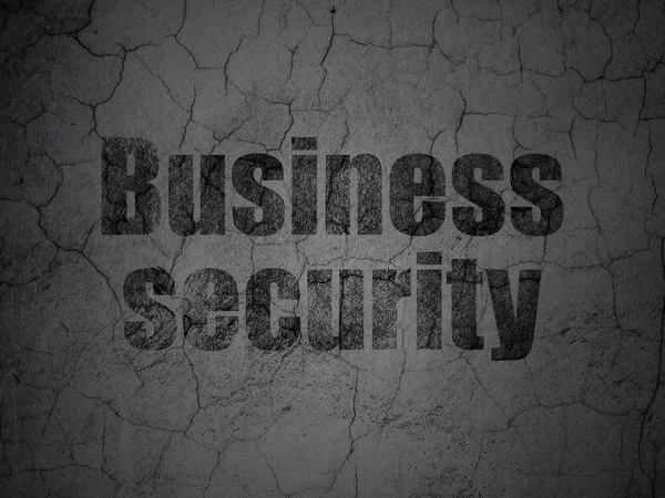 Conceito de privacidade: Business Security on grunge wall background — Fotografia de Stock