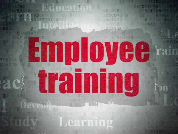 Education concept: Employee Training on Digital Paper background — Stock Photo, Image