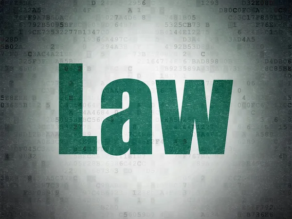Concepto de Derecho: Derecho sobre el fondo del Libro Digital — Foto de Stock