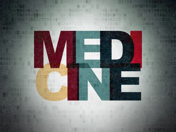 Health concept: Medicine on Digital Paper background — Stok fotoğraf