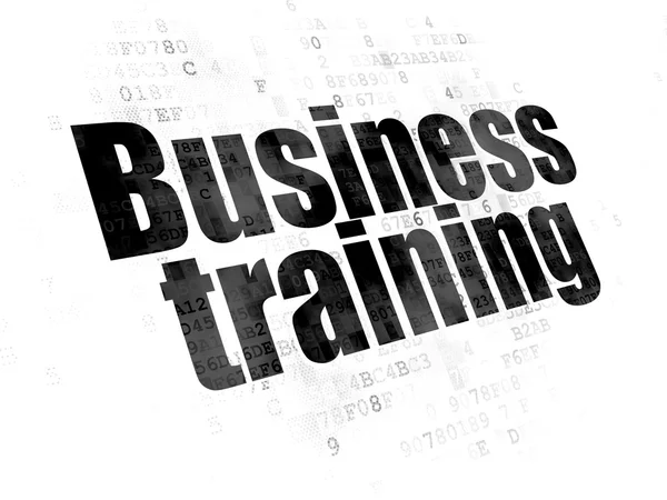 Learning concept: Business Training on Digital background — Stock Photo, Image