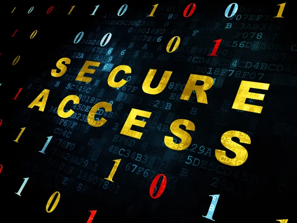 Security concept: Secure Access on Digital background — Stock Photo, Image