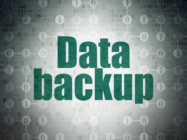 Data concept: Data Backup on Digital Paper background — Stock fotografie