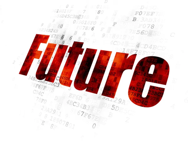 Timeline concept: Future on Digital background — Stock Photo, Image