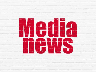 Haber kavramı: duvar arka plan medya haberleri