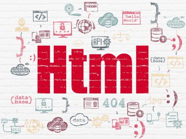Yazılım kavramı: Html duvar arka plan üzerinde