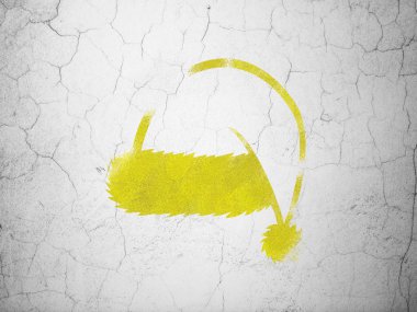 Tatil kavramı: Noel şapka duvar arka plan üzerinde