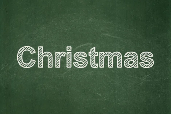 Entertainment, concept: Christmas on chalkboard background — ストック写真