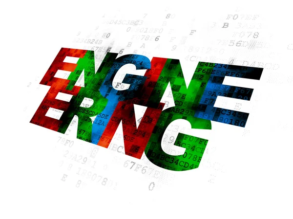 Science concept: Engineering on Digital background — Stock Photo, Image