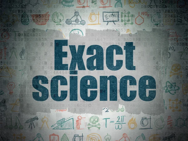 Science concept: Exact Science on Digital Paper background — Stock Fotó