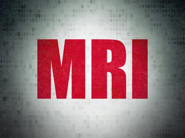 Health concept: MRI on Digital Paper background — Stockfoto