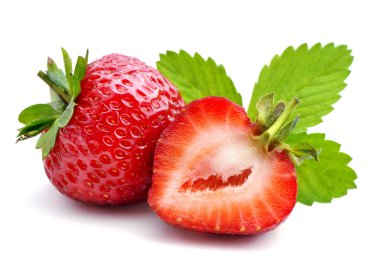 Strawberry isolated on white background. clipart