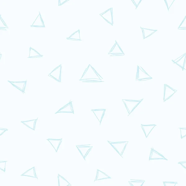 Sans couture Scribble Triangle fond — Image vectorielle