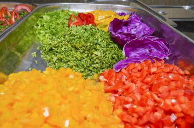Seçim sebze restoran açık büfe