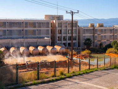 Yunanistan 'daki Loutra Edipsou Spa Resort' taki Edipsos Springs Hidroterapi Merkezi 