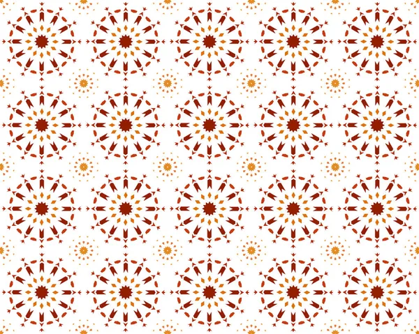 Diseño Islámico Tradicional Elemento Decorativo Mezquita Marruecos Frontera Sin Costuras — Vector de stock