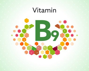 Vitamin B9 konsepti, Vitamin Kompleksi simgesi 
