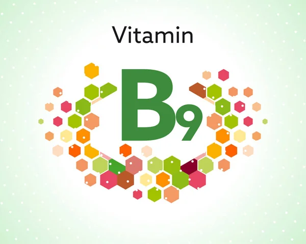 Vitamin Konsepti Vitamin Kompleksi Simgesi — Stok Vektör