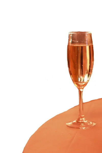 Champagne flute — Stock Photo, Image