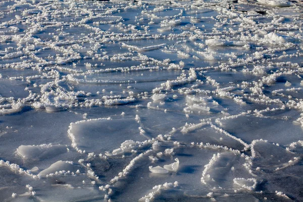 A víz jég floes — Stock Fotó