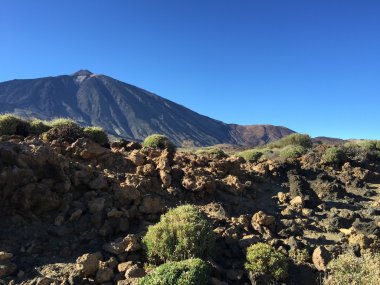 Caldera Teide volkanın