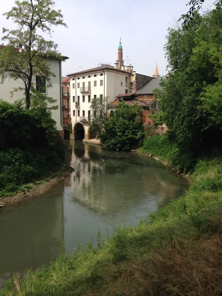 Vista de la ciudad de Vicenza — Foto de Stock