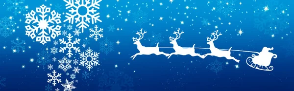 Karácsonyi Csillagok Banner Háttér — Stock Fotó