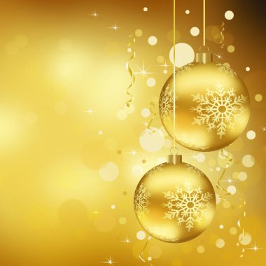 Altın Noel Baloları