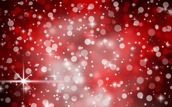 Κόκκινο Αφηρημένο Χιόνι Πτώση Χειμώνα Χριστούγεννα Διακοπές Φόντο — Φωτογραφία Αρχείου