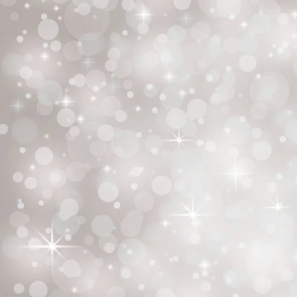 Stříbrný Abstraktní Sníh Padající Zima Vánoce Dovolená Pozadí — Stock fotografie