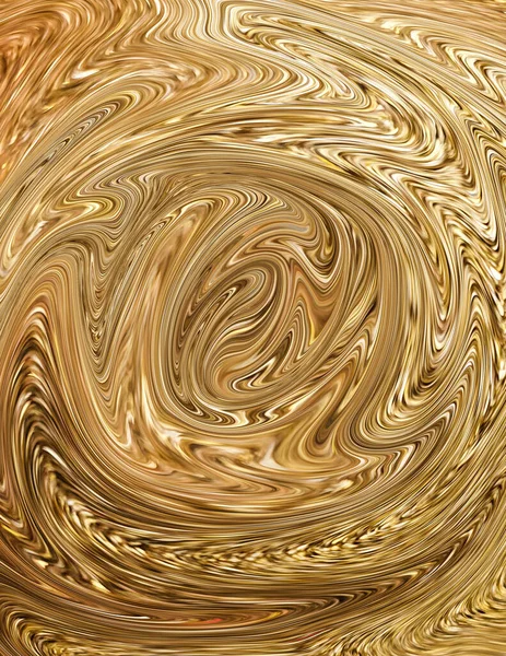 Golden Liquid Backgroun Yellow Abstract — Stock Photo, Image