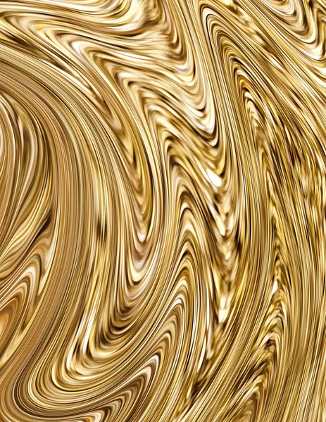 Fondo Líquido Dorado Amarillo Abstracto —  Fotos de Stock