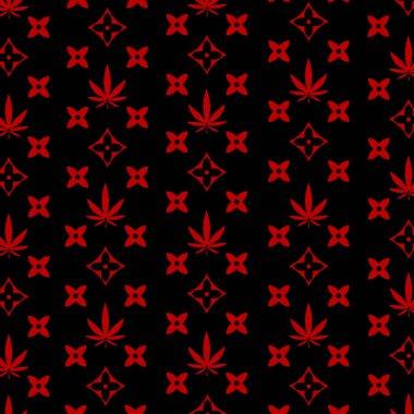 Esrar, marihuana, ot, dondurucu yasal sağlıklı arka plan