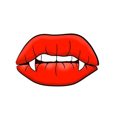 Vampir dişleri, Korku Ağzı Haçı