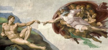 Roma İtalya 08 Mart Adam Michelangelo tarafından yaratıldı