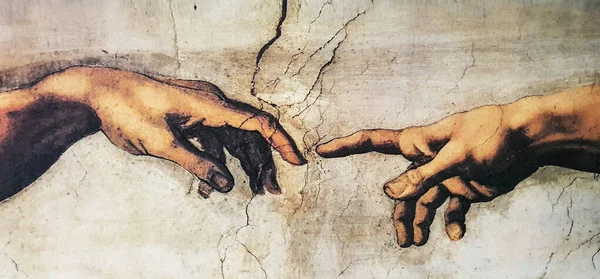 Roma Talya Mart Adam Michelangelo Tarafından Yaratıldı — Stok fotoğraf
