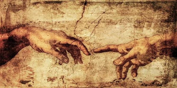 Roma Talya Mart Adam Michelangelo Tarafından Yaratıldı — Stok fotoğraf
