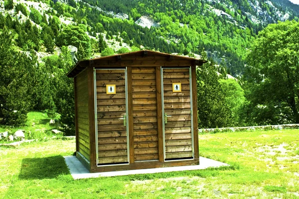 Public Toilets National Park — Stock Photo, Image