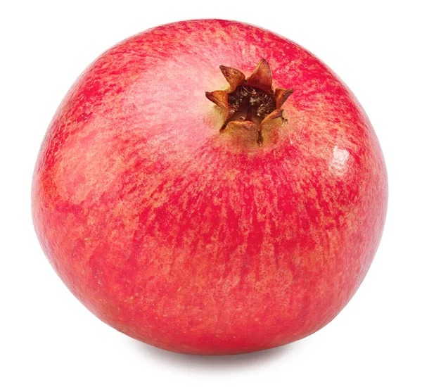 Pomegranate Fruit Isolated White Background Clipping Path — Stock Photo, Image