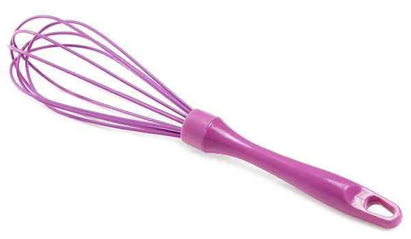 Violette Ballon Garde Voor Het Mengen Voor Het Koken Knippad — Stockfoto