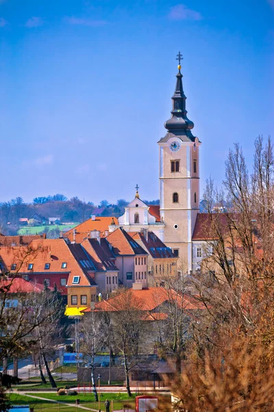 Krizevci에서 세인트 아나의 교회 — 스톡 사진