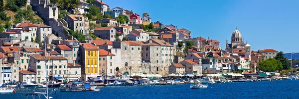 Historické město Šibenik panorama Unesco — Stock fotografie